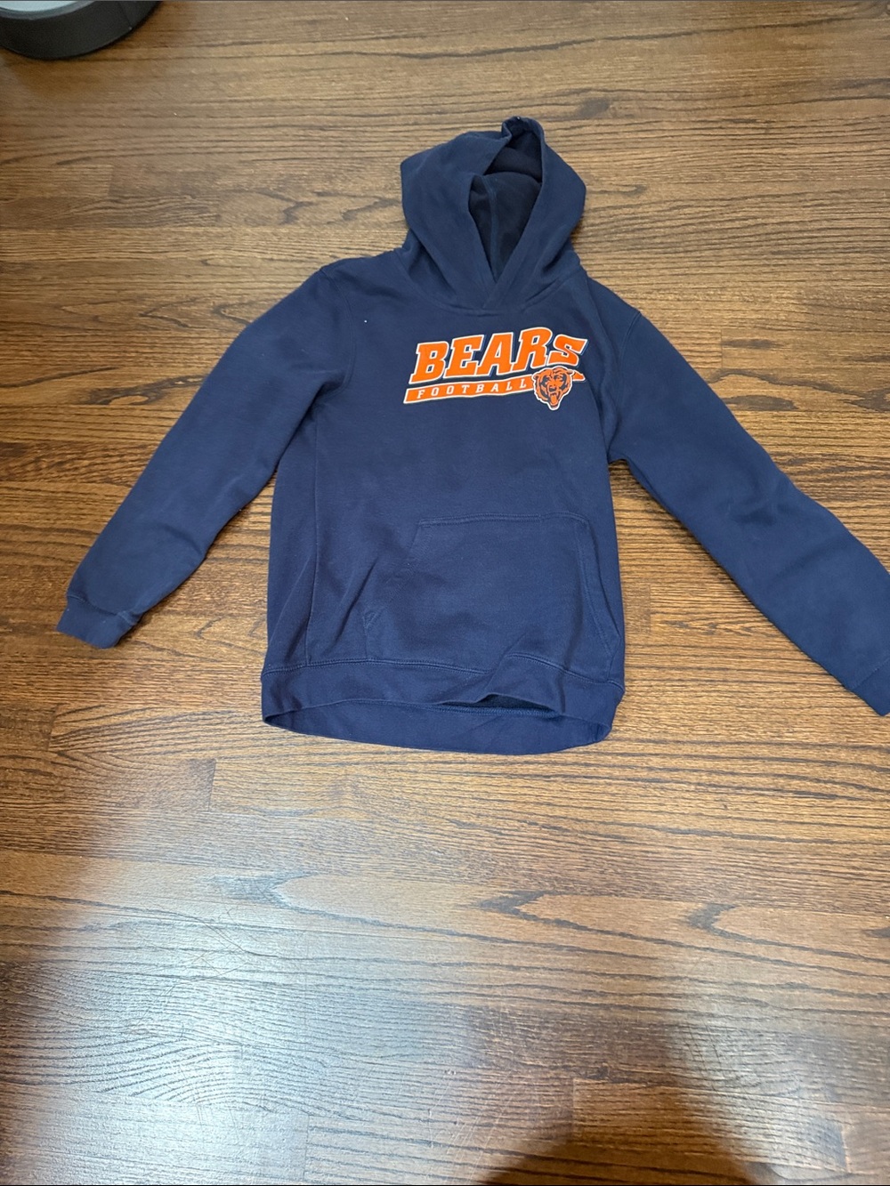 Bears Football Navy Hoodie for Kids - Unbranded